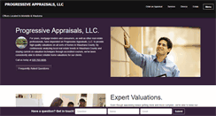 Desktop Screenshot of progressiveappraisalsllc.com